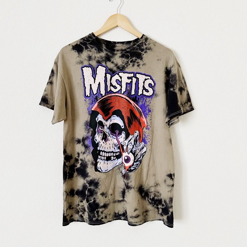 NEW Misfits Tie-Dye Graphic T-Shirt